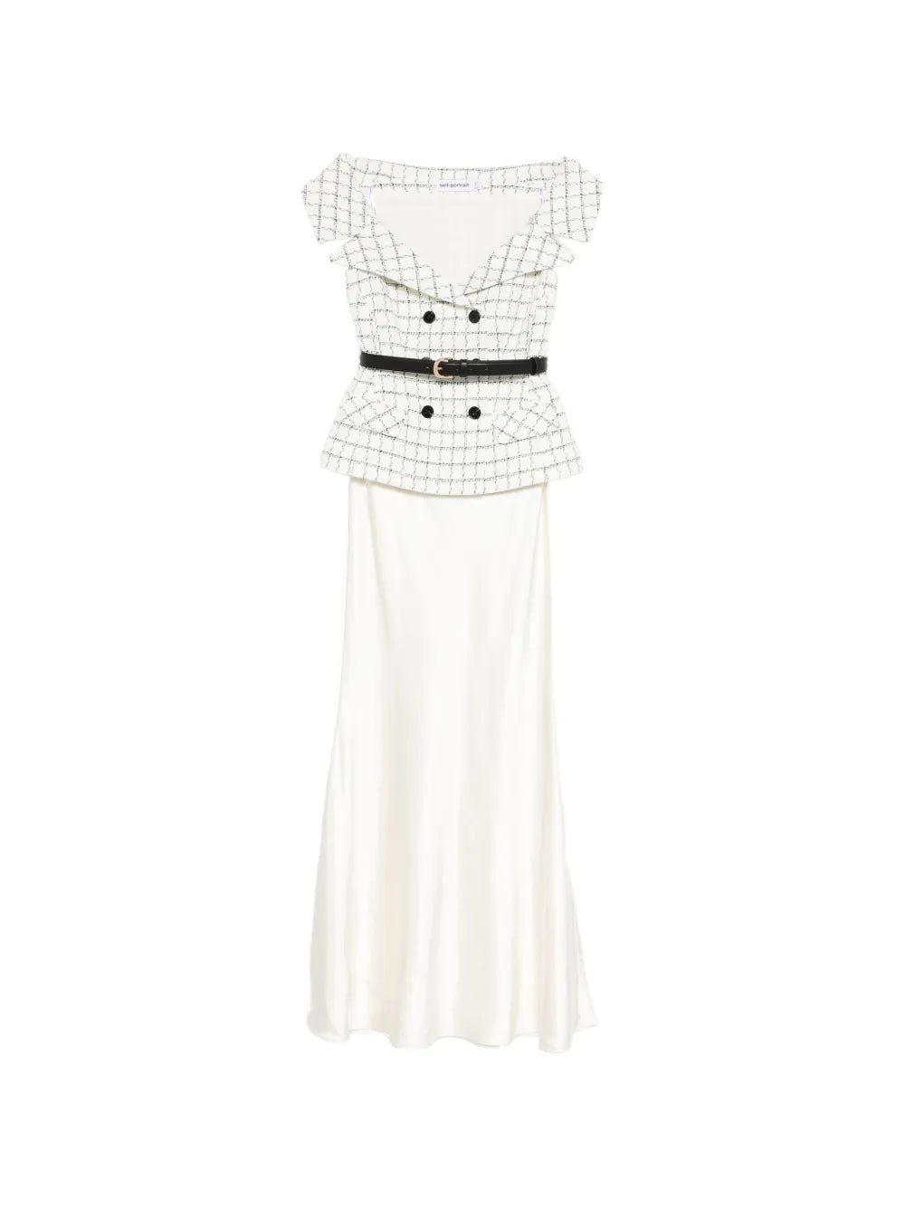 Maxikleid mit Knöpfen