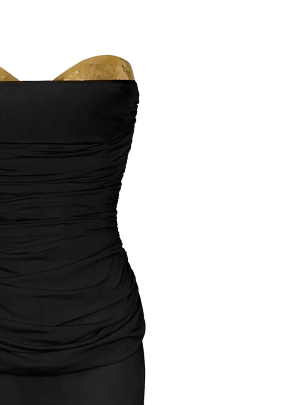 Kleid mit drapiertem Detail