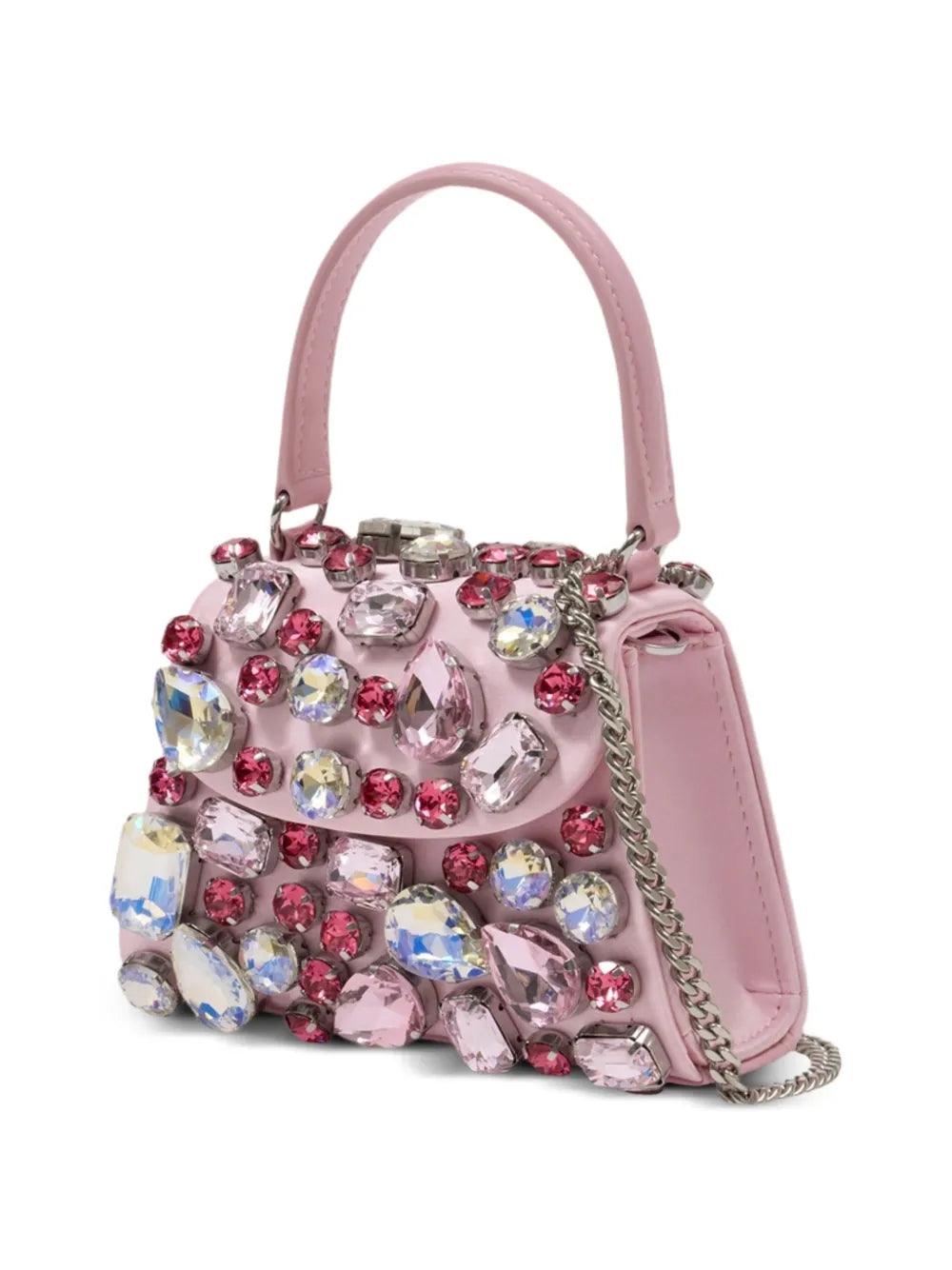 Mini-Tasche mit Kristallen