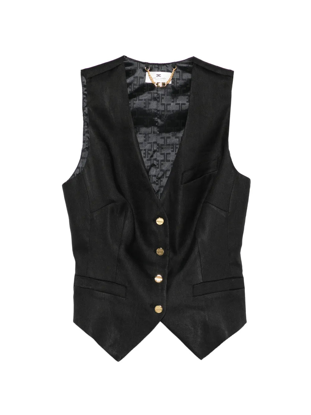Buttoned vest