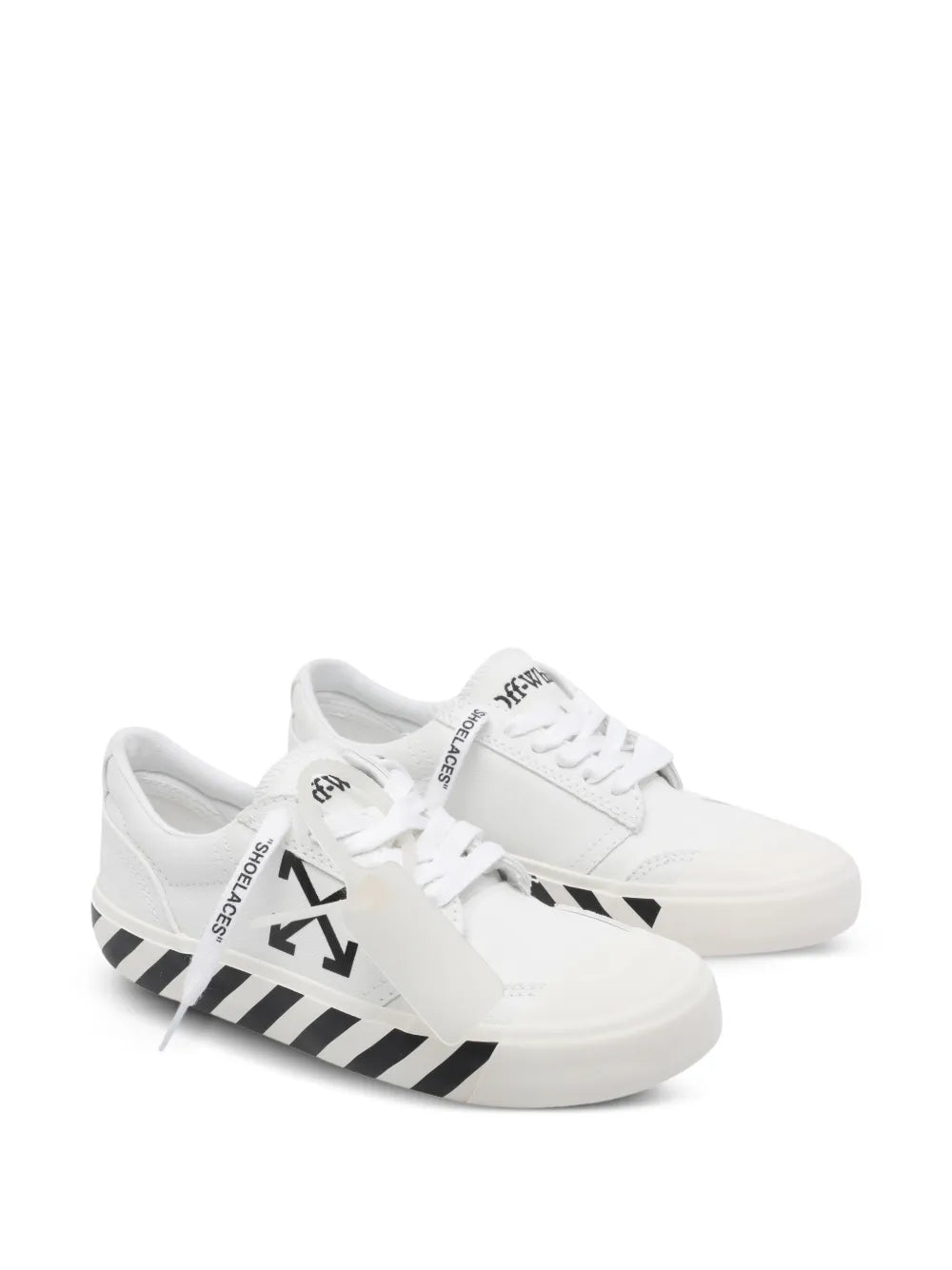 Vulcanized sneakers with logo print