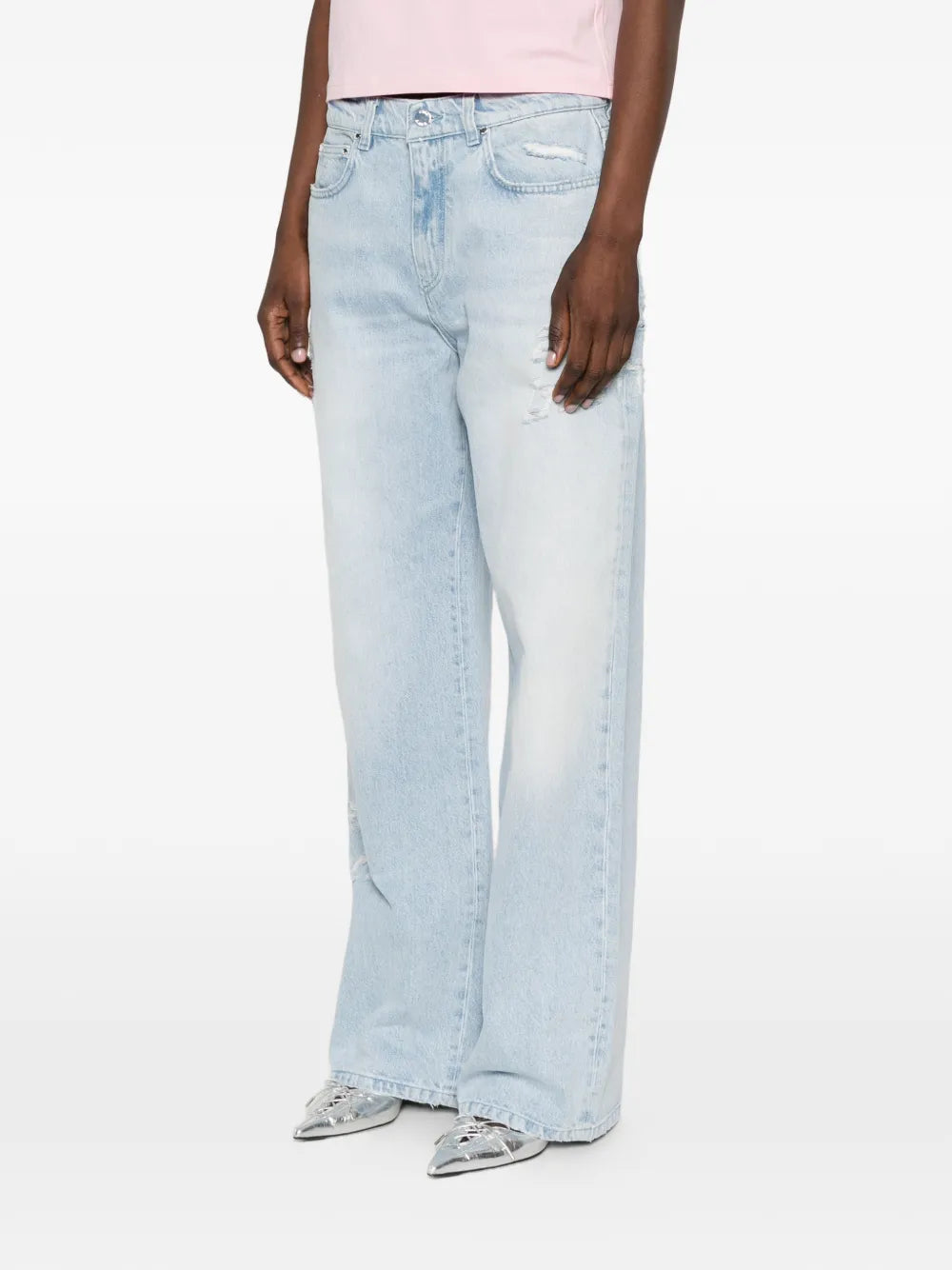 Jeans in distressed look