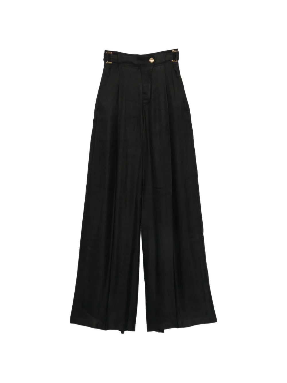 Hose mit Schnallendetail und Palazzo-Bein