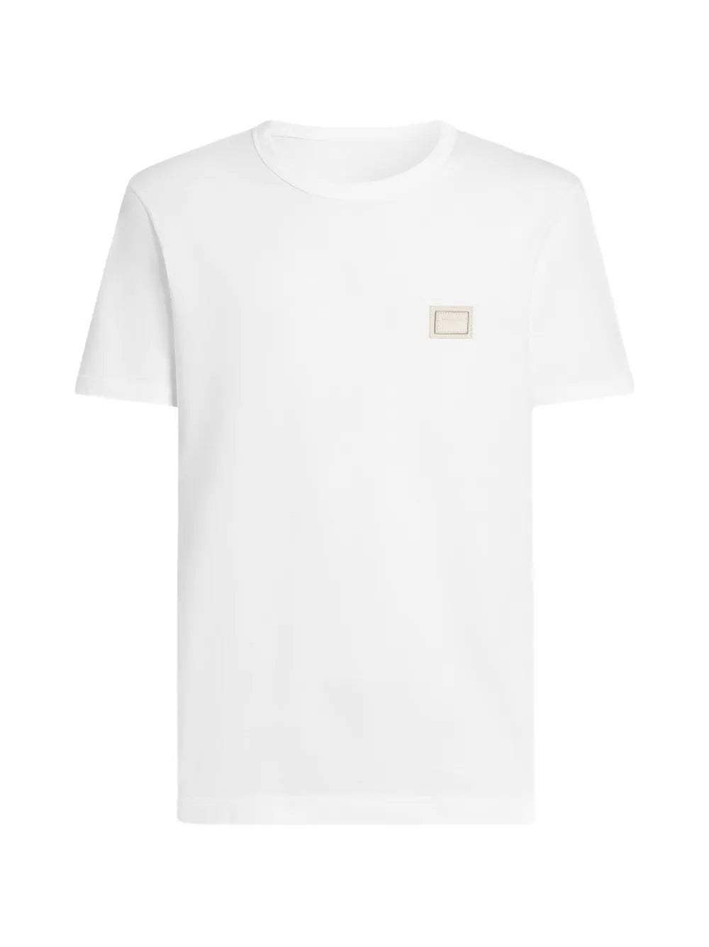 T-Shirt mit Logo-Plakette