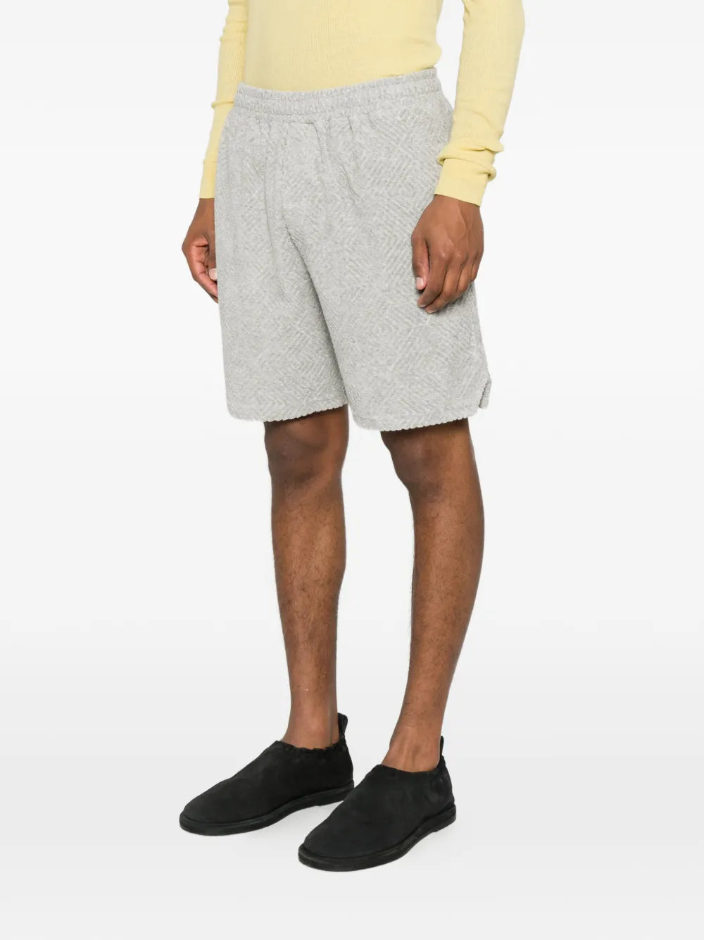Shorts mit geometrischem Muster