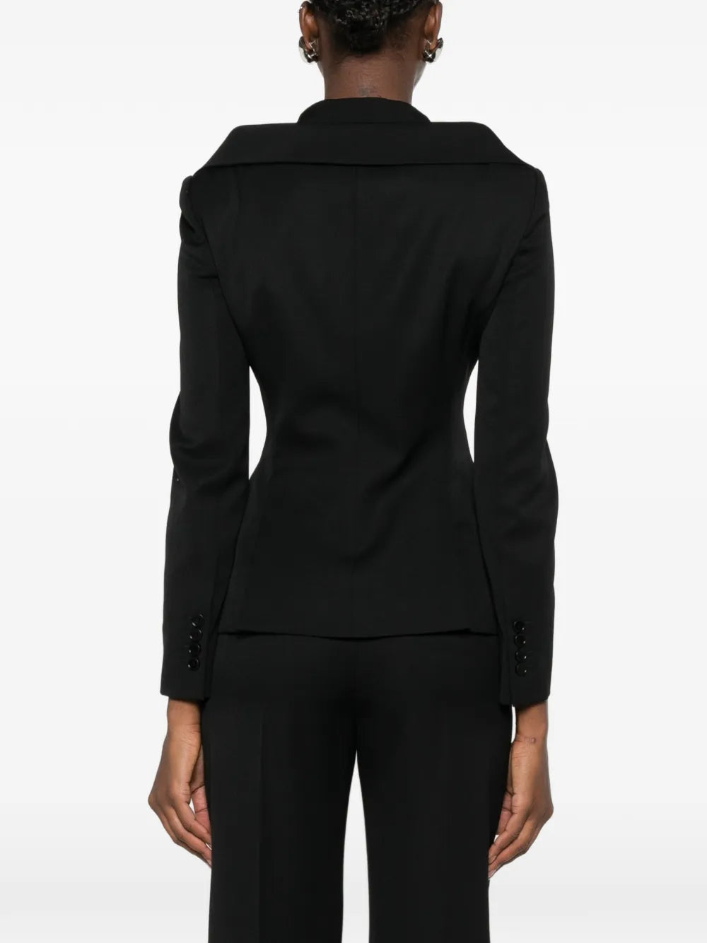 Blazer mit schulterfreiem Ausschnitt