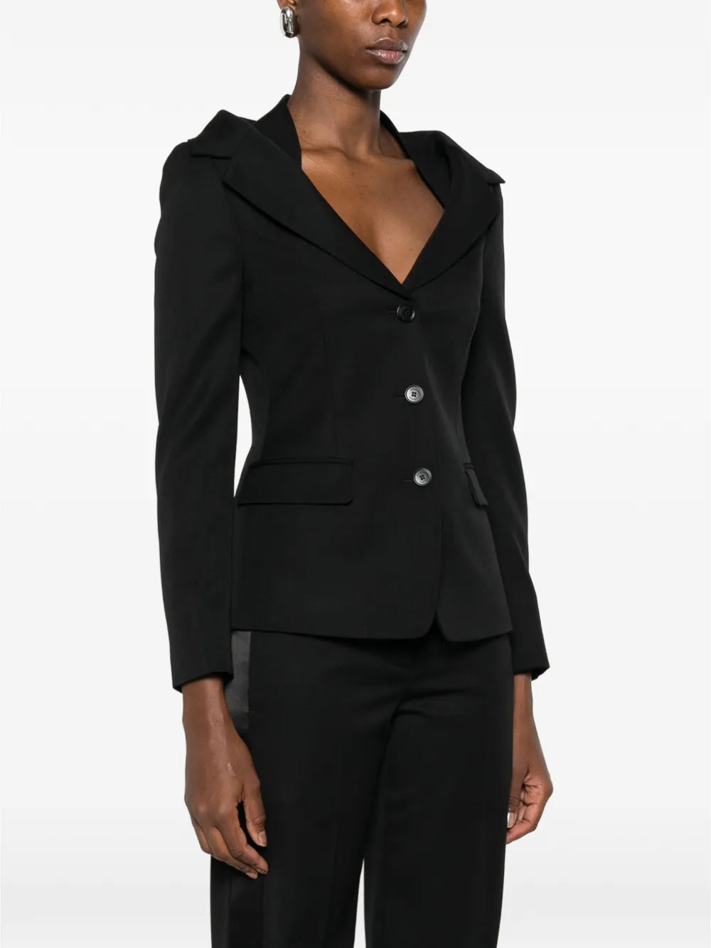 Blazer mit schulterfreiem Ausschnitt
