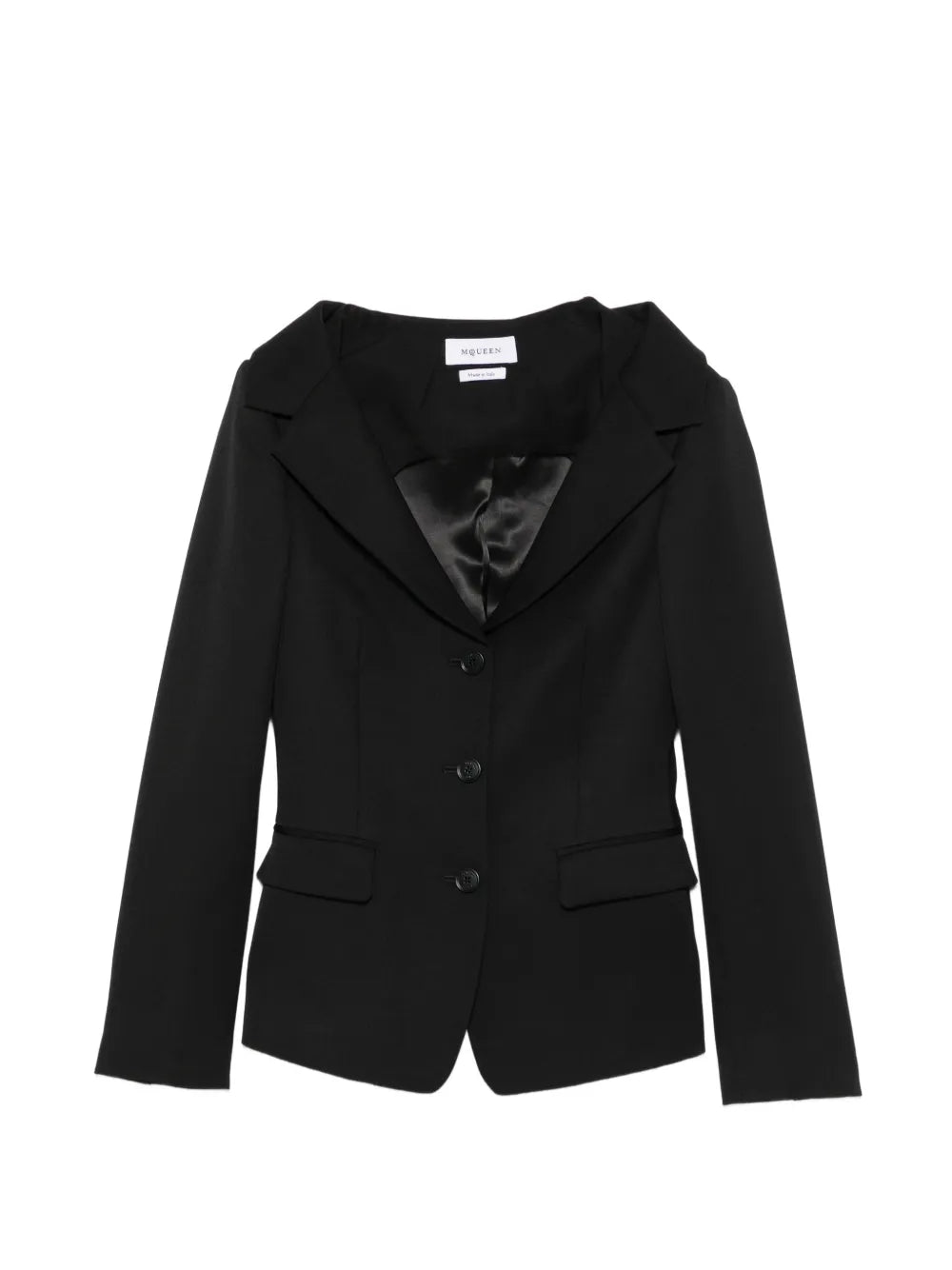Blazer mit schulterfreiem Ausschnitt