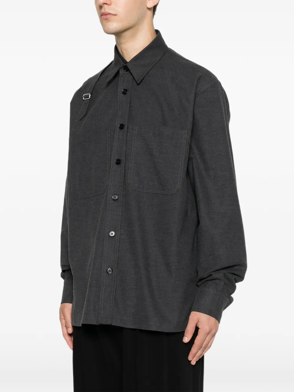 Shirt mit Riemendetail