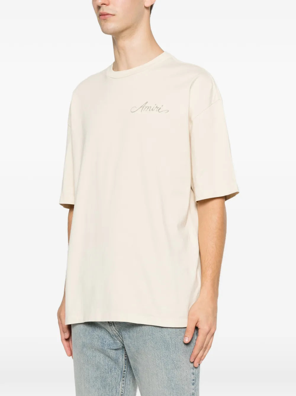 Besticktes T-Shirt mit Bandana-Patch