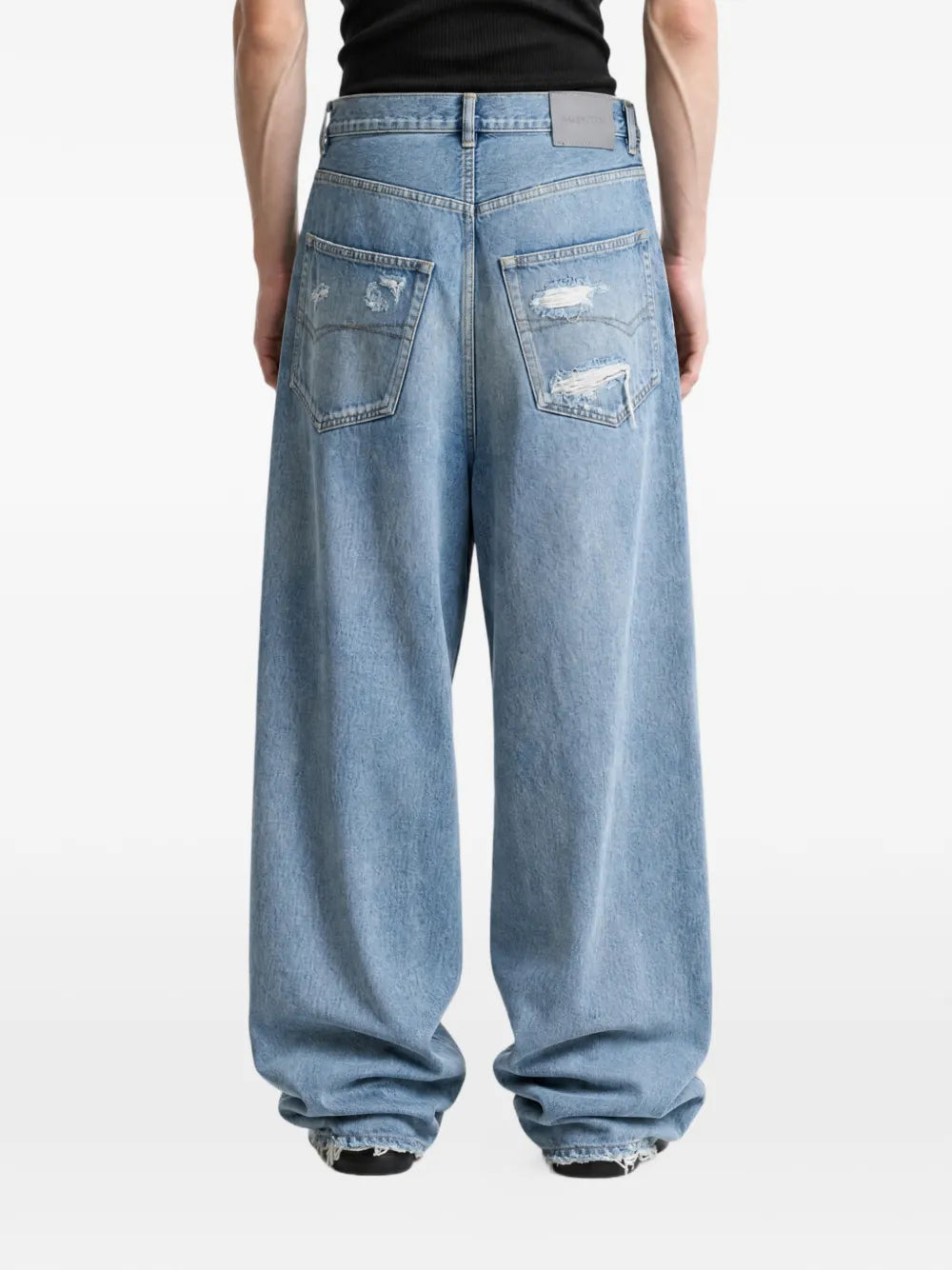 Jeans im Distressed-Look
