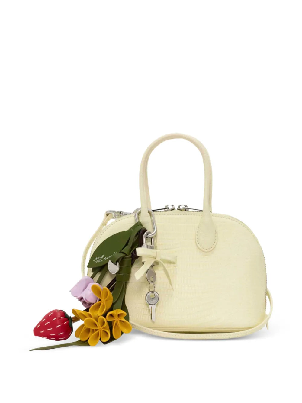 Mini Tasche mit Blumenanhänger