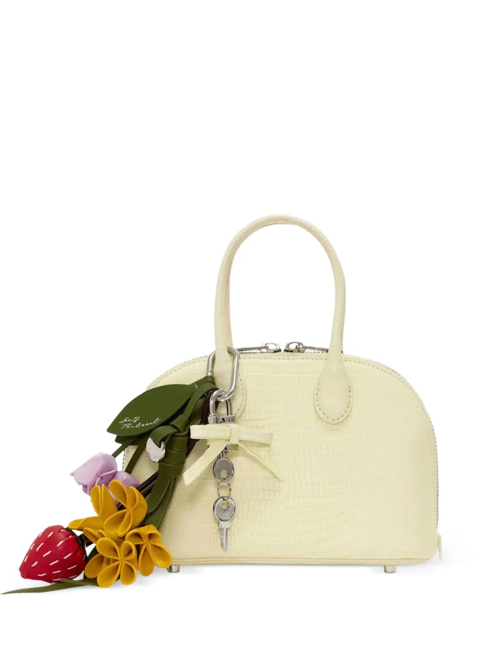 Mini Tasche mit Blumenanhänger