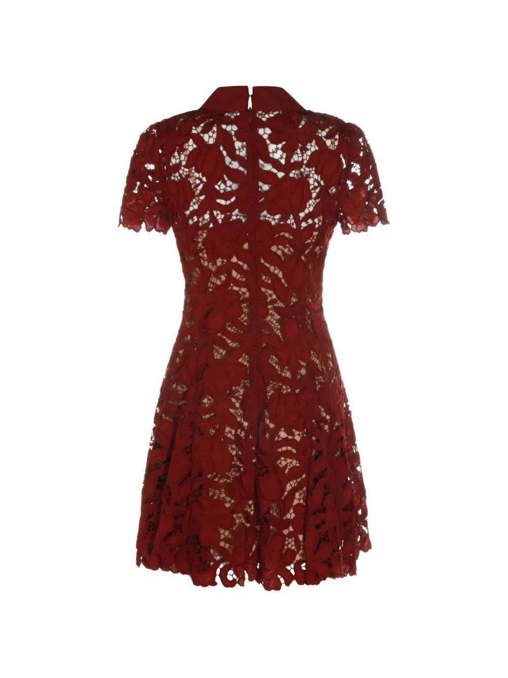 Minikleid mit Blumen-Spitzen