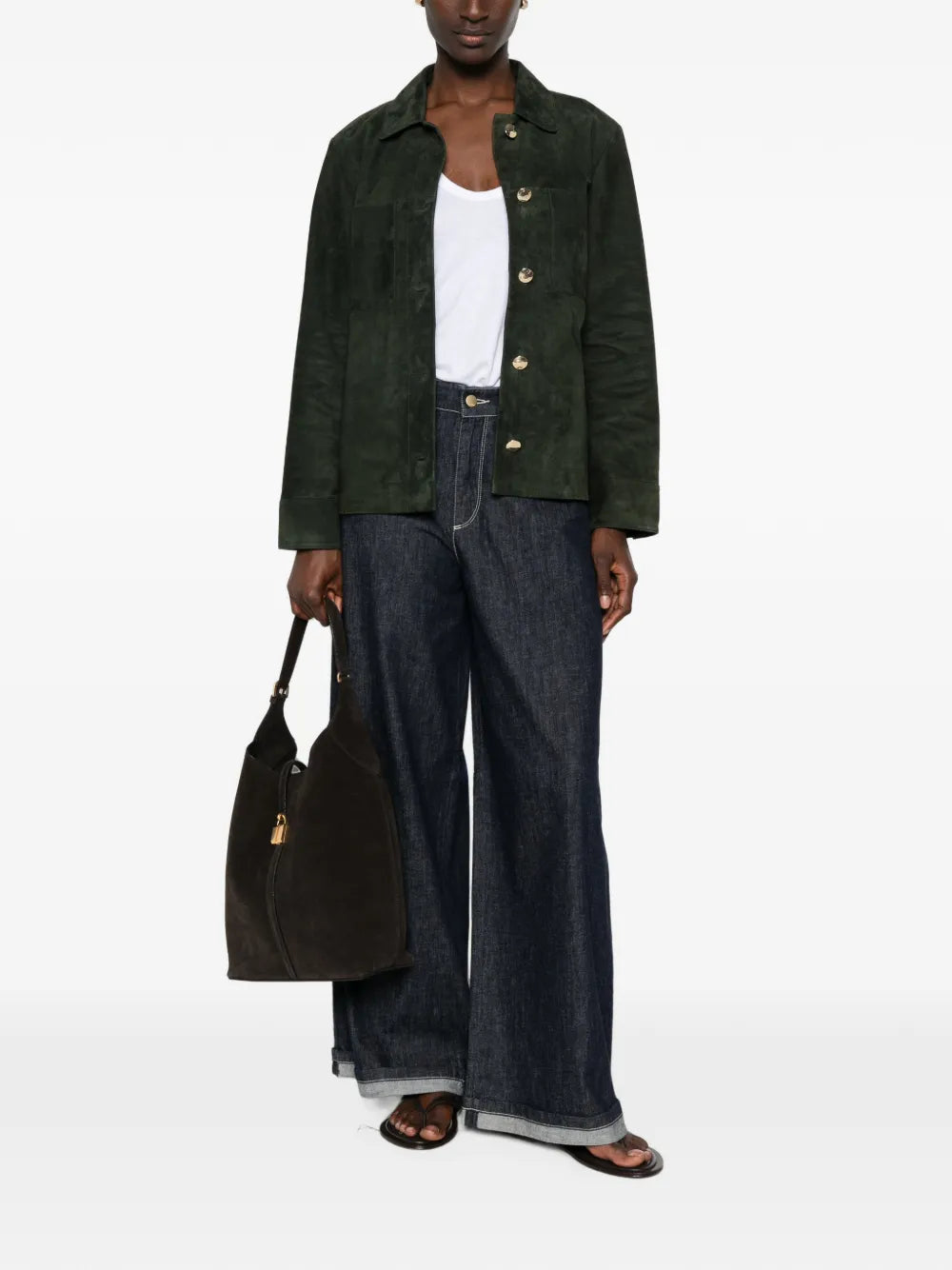 Wide-leg Jeans