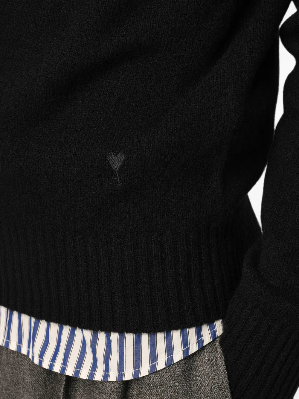 Ami de Coeur Pullover aus Kaschmir mit Rundhalsausschnitt