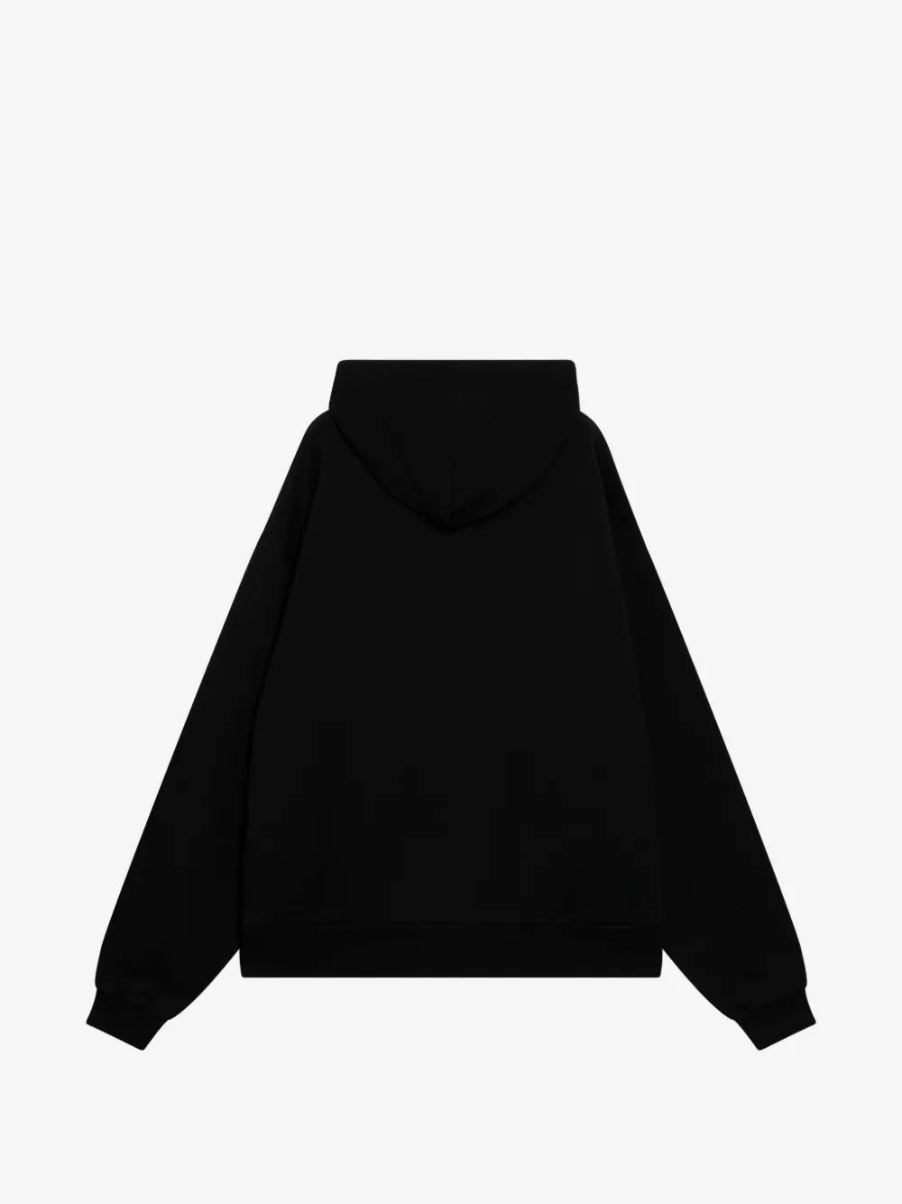 The Door Oversized Herren-Kapuzenjacke in Schwarz