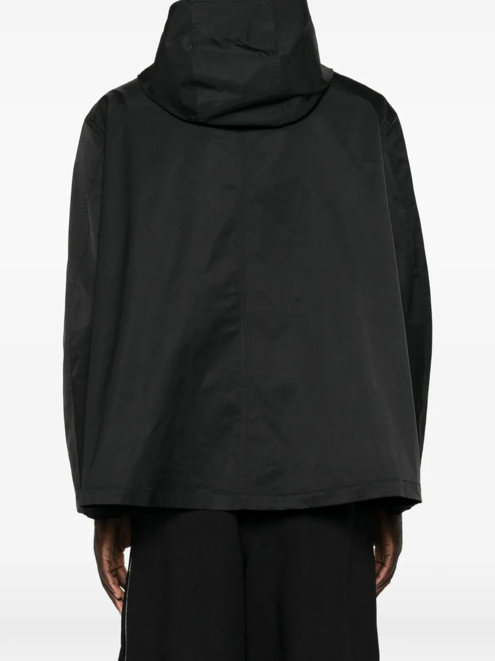 Kapuzenjacke mit Logo-Print