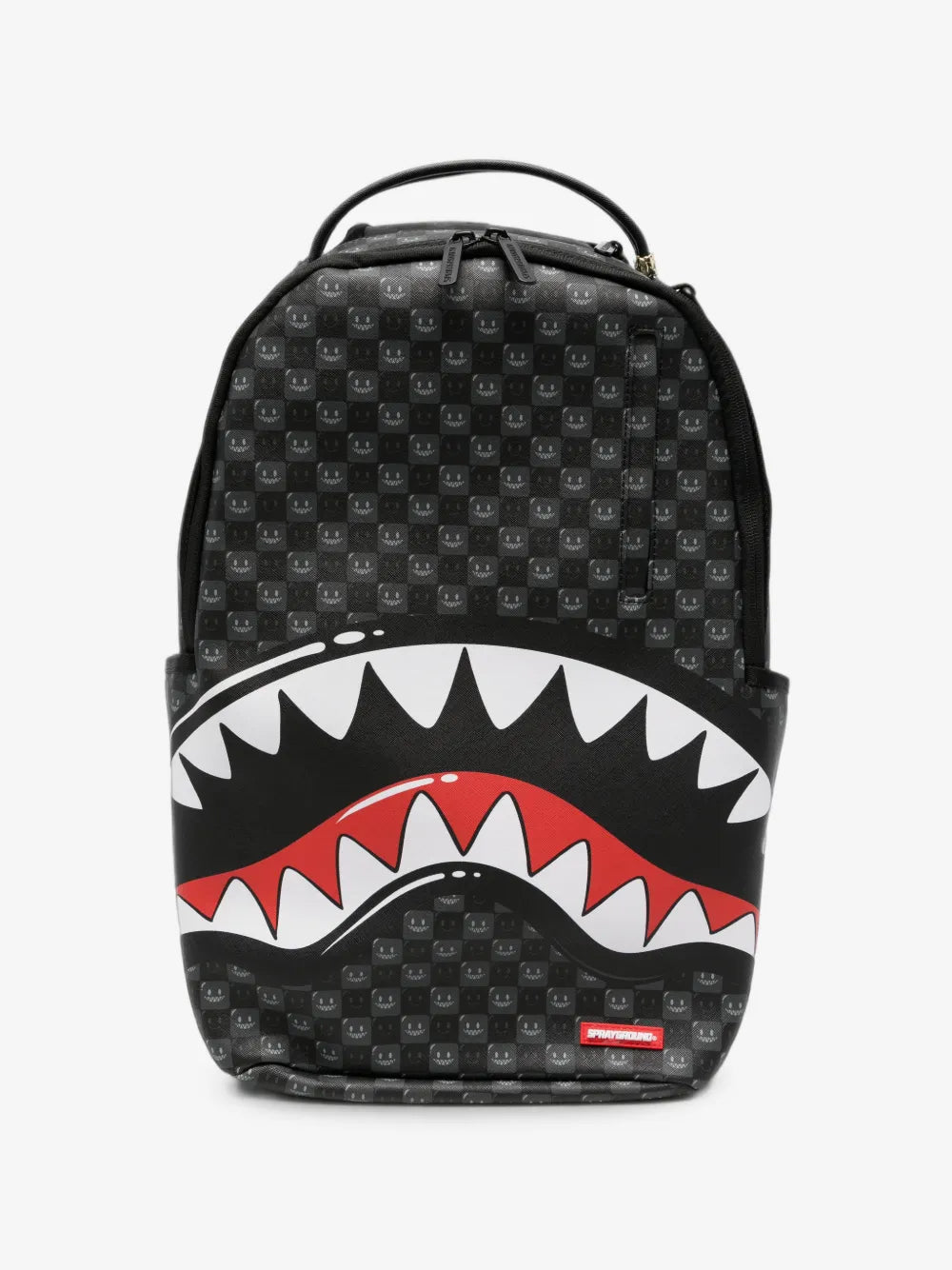 Karierter Shark Mouth Rucksack
