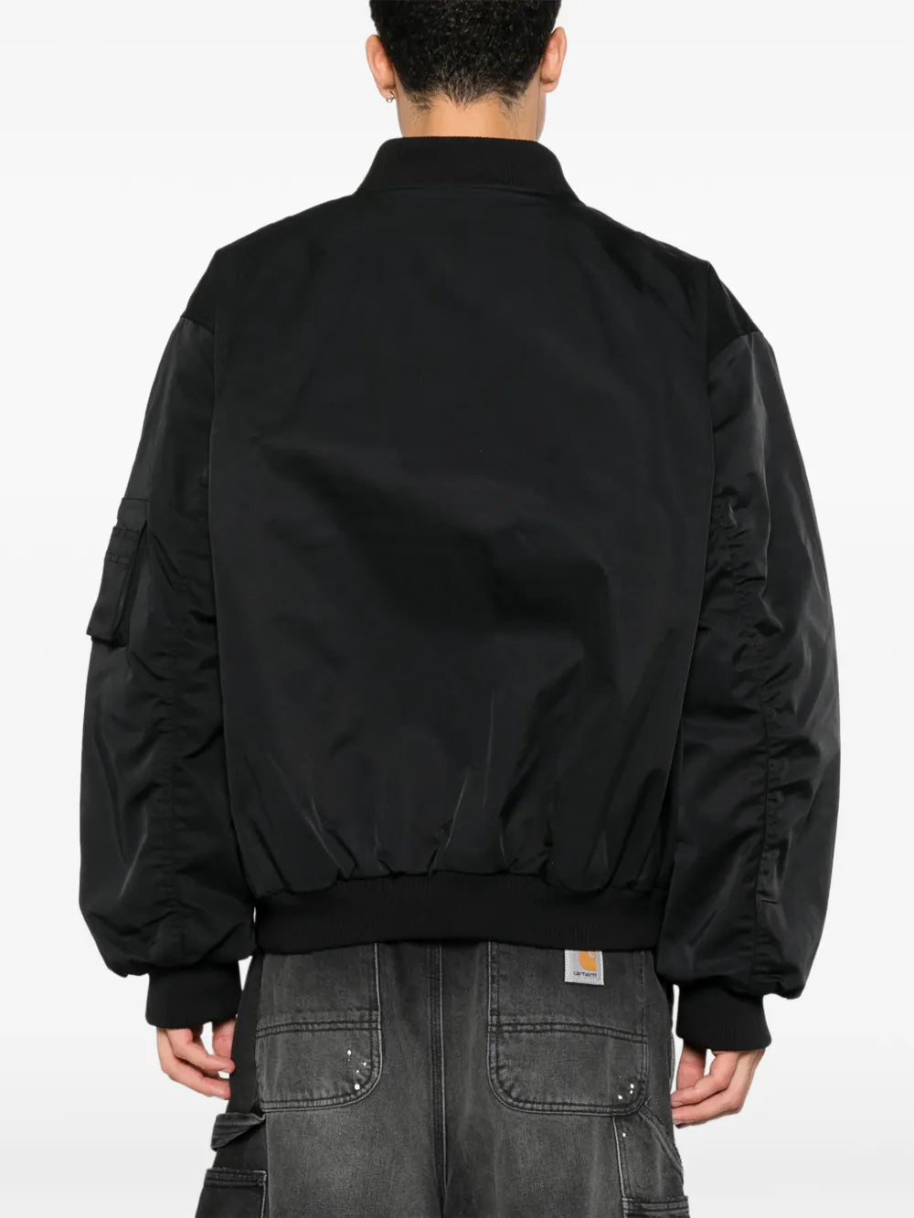 Bomberjacke mit Reißverschluss