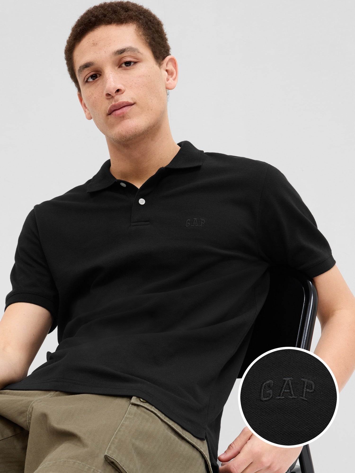 Poloshirt mit Logo