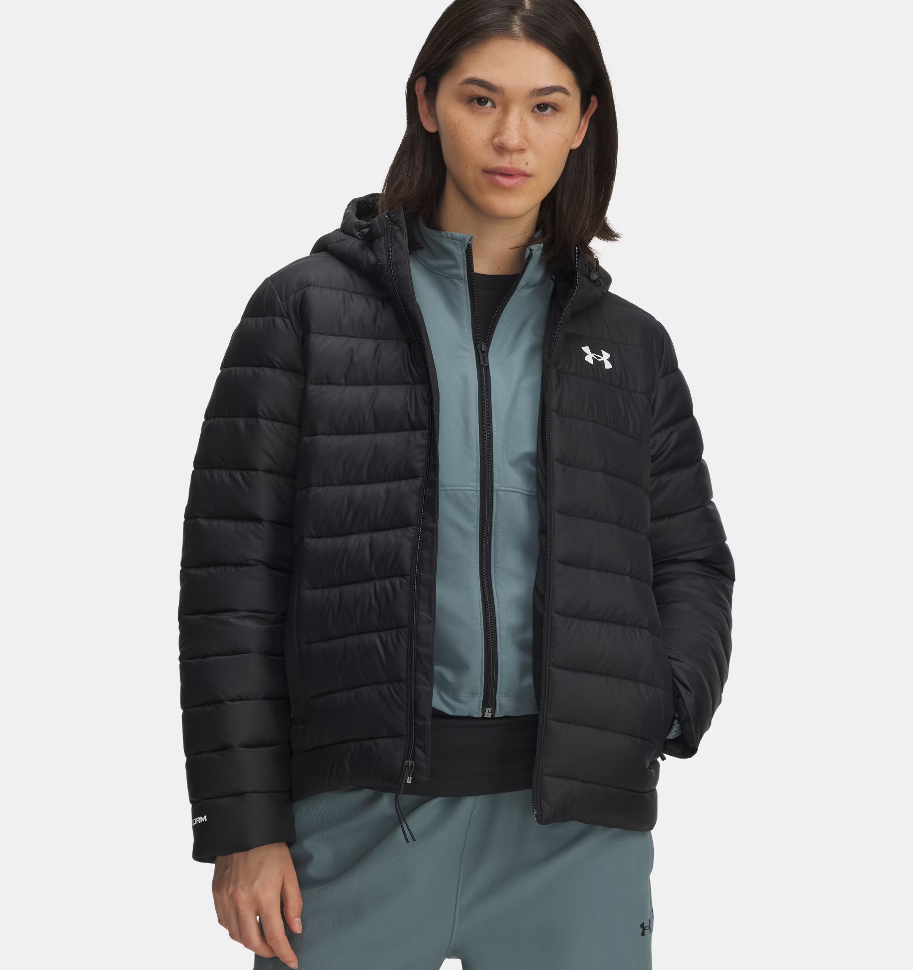 Sportswear gefütterte Jacke