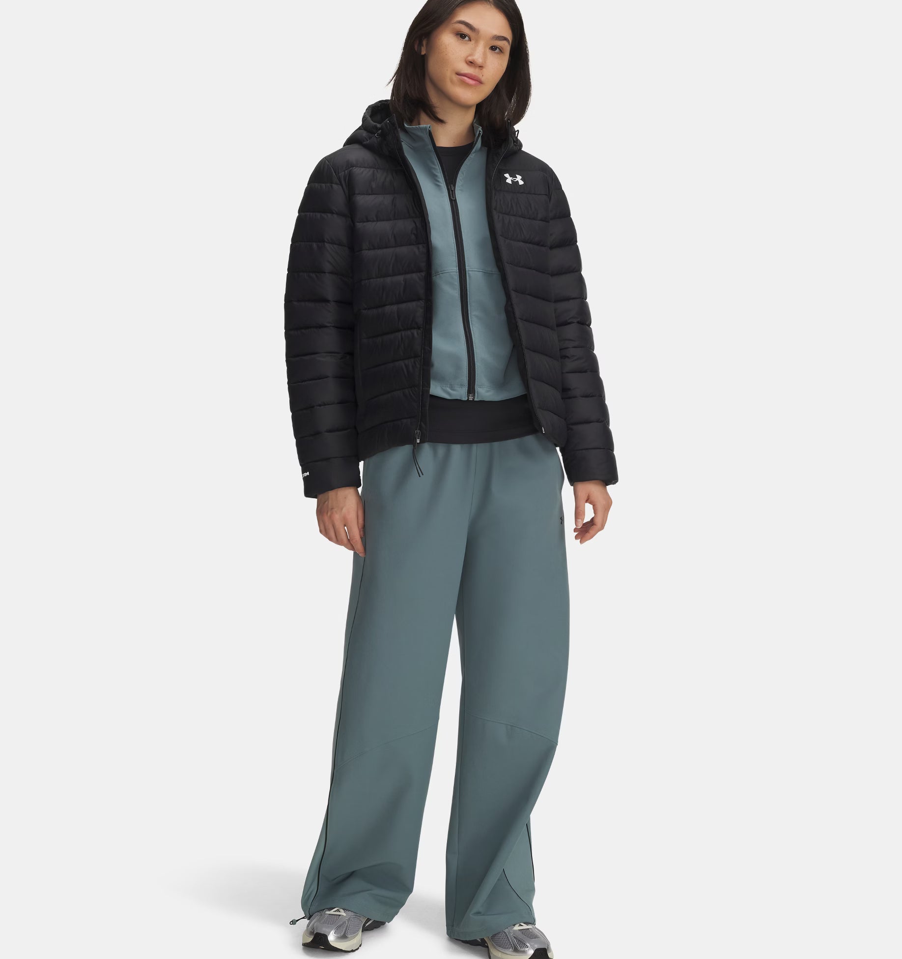 Sportswear gefütterte Jacke