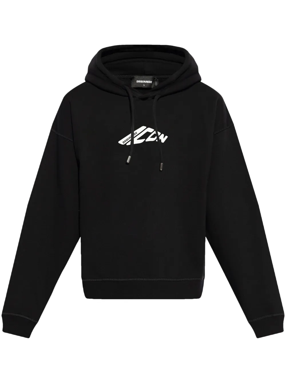 Hoodie mit Logo-Print
