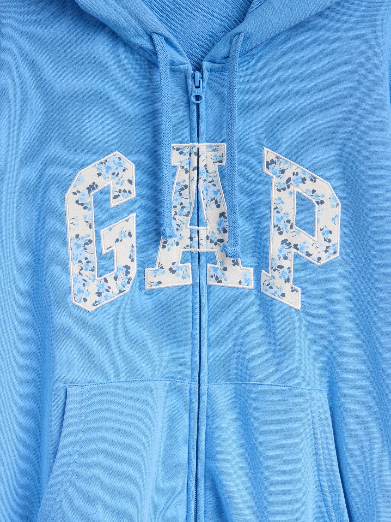 Hooded Sweatshirt Jacket with Logo