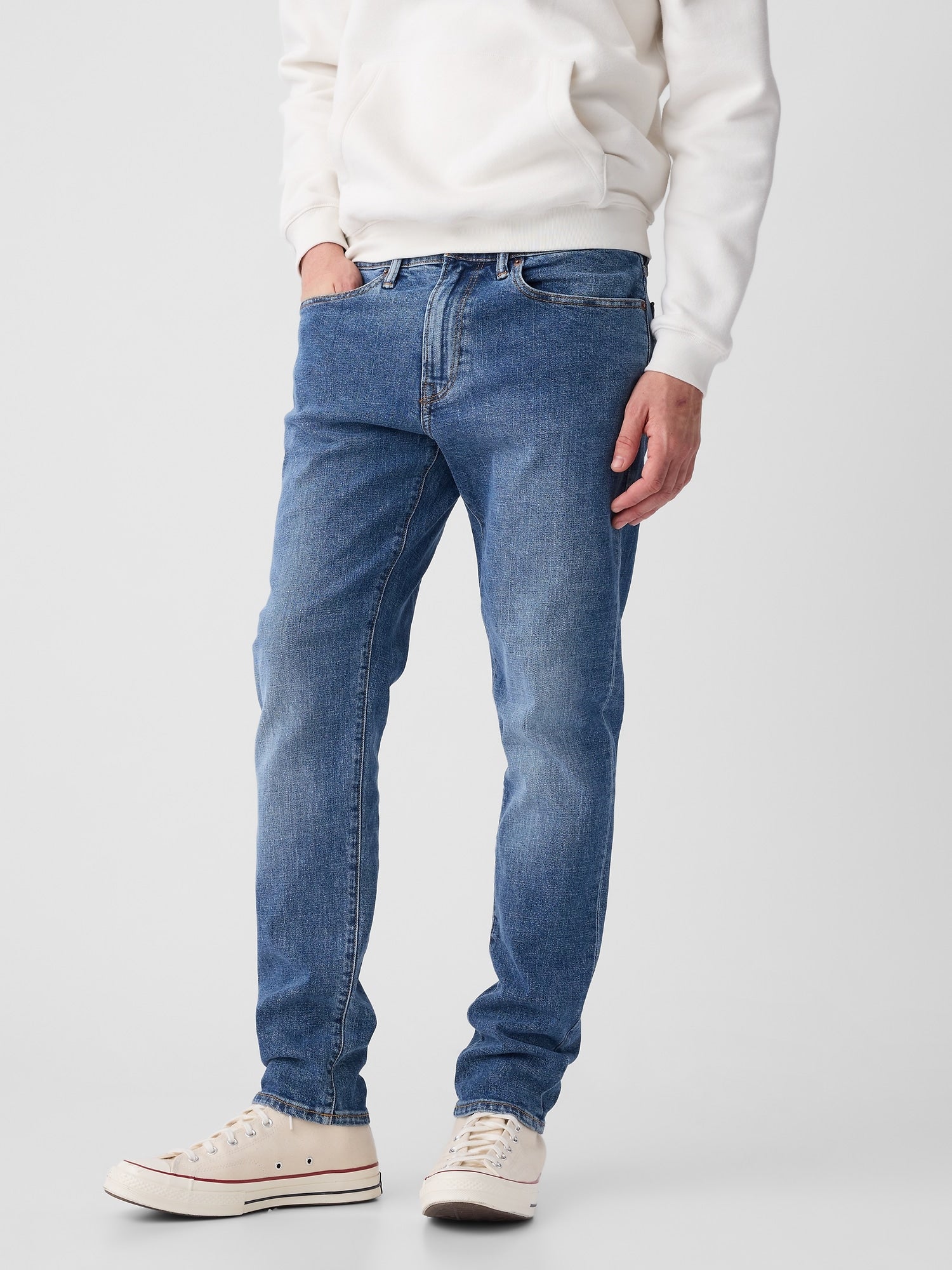 Herren Jeans Slim Taper GapFlex
