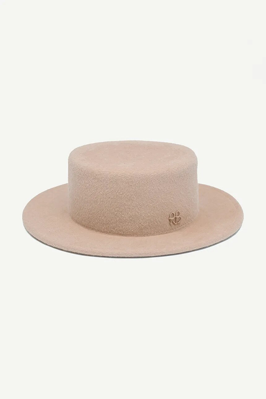 Logo-embellished Canotier Hat