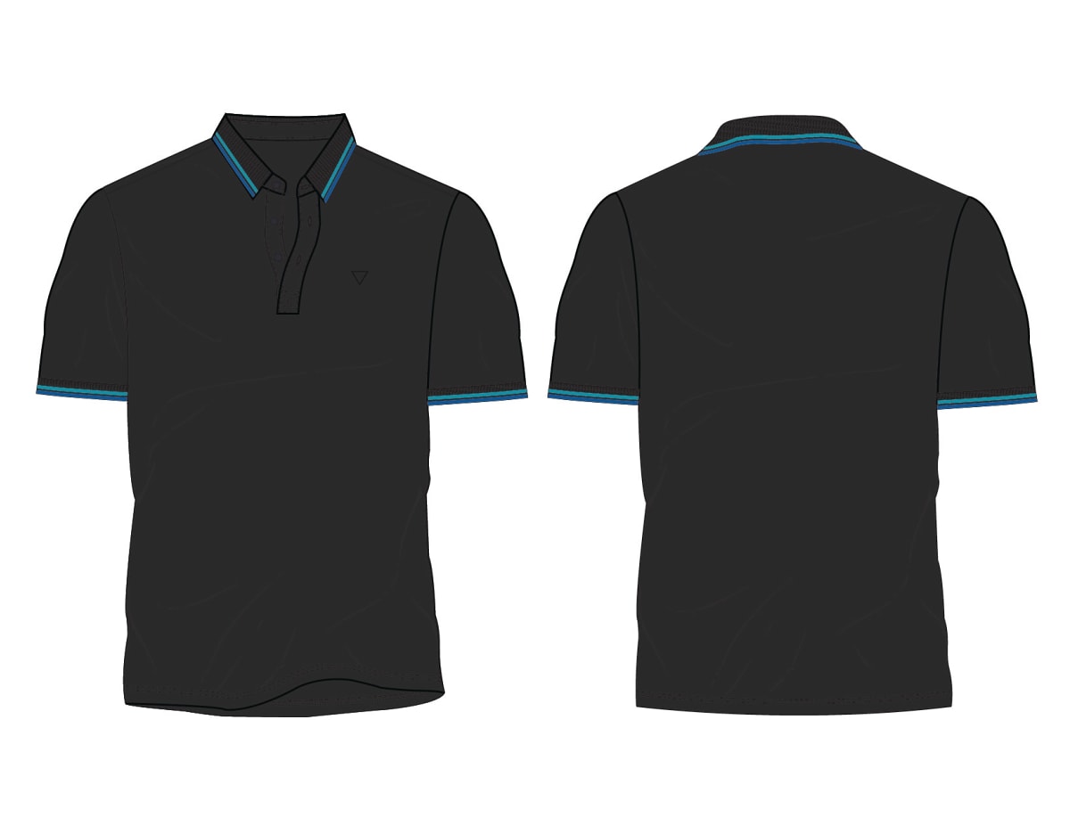 SPORTS PIQUE TRIANGLE POLO