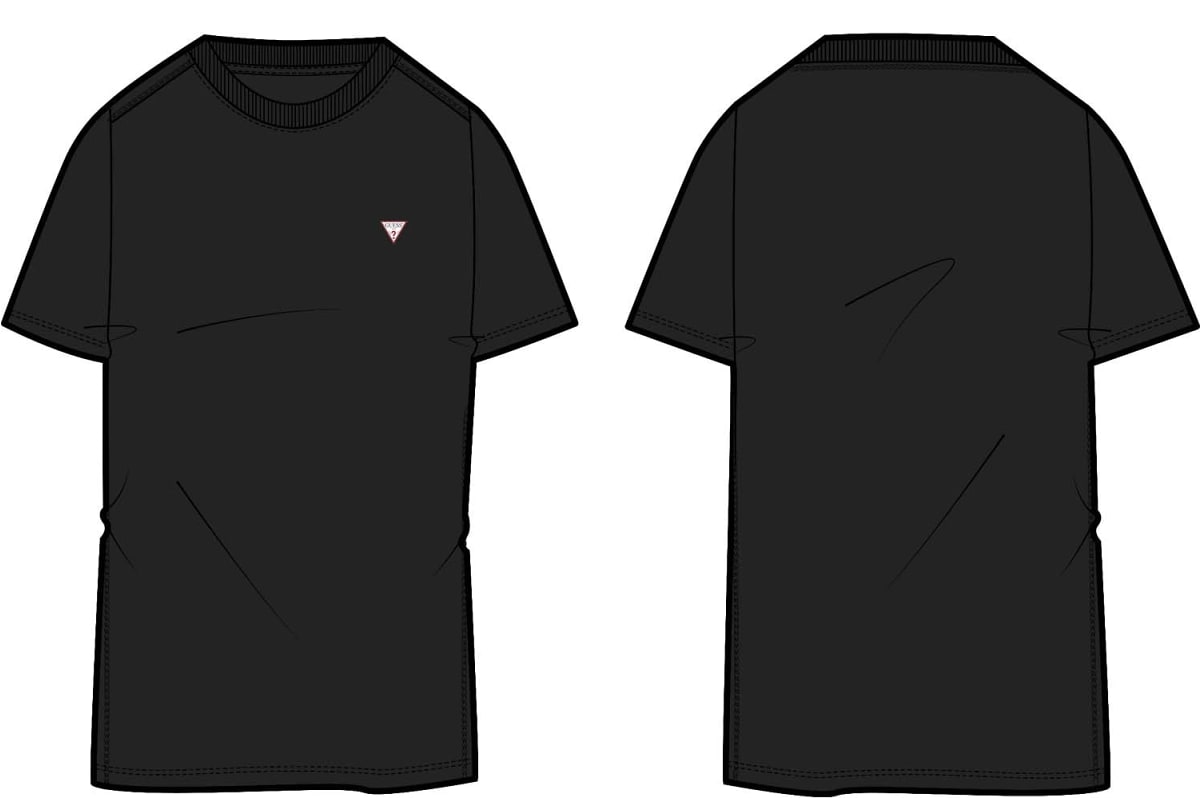 Core T-Shirt mit Rundhalsausschnitt