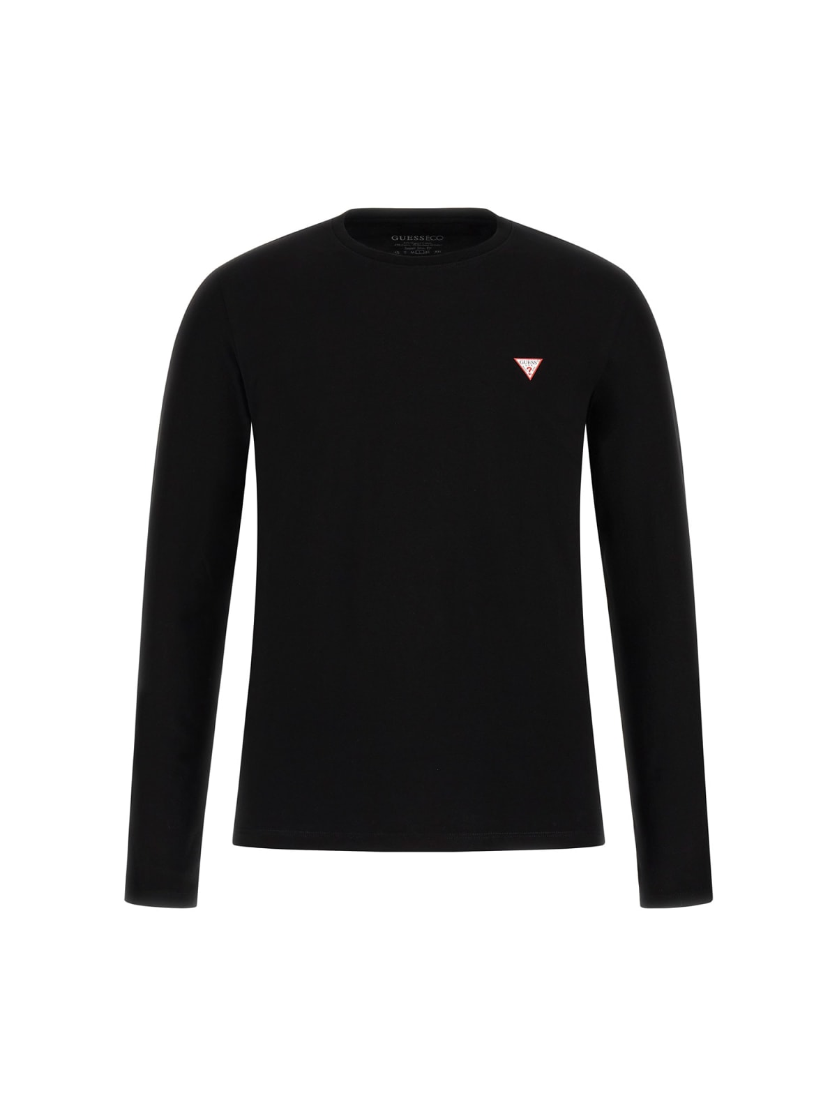 Core Langarmshirt Mit Rundhalsausschnitt