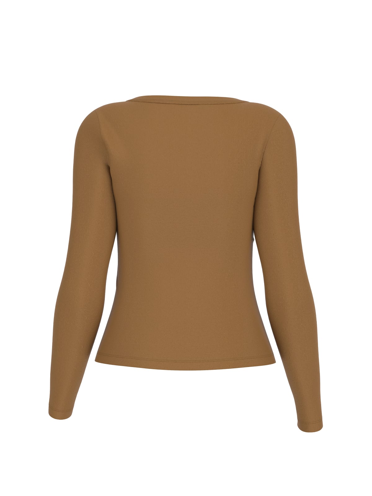 COLETTE LANGARMSHIRT GERIPPT