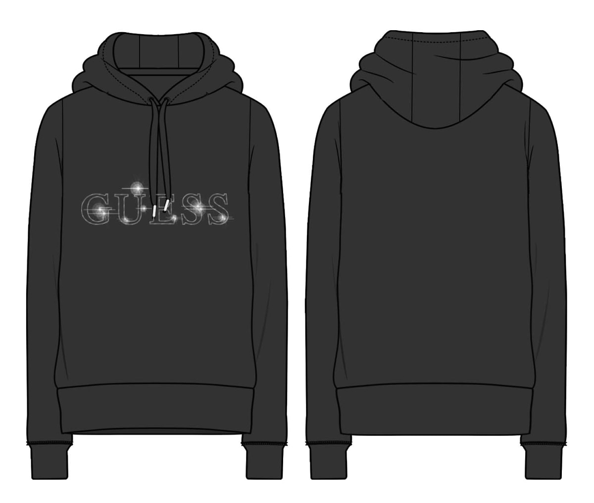 COUTURE HOODIE SWEATSHIRT
