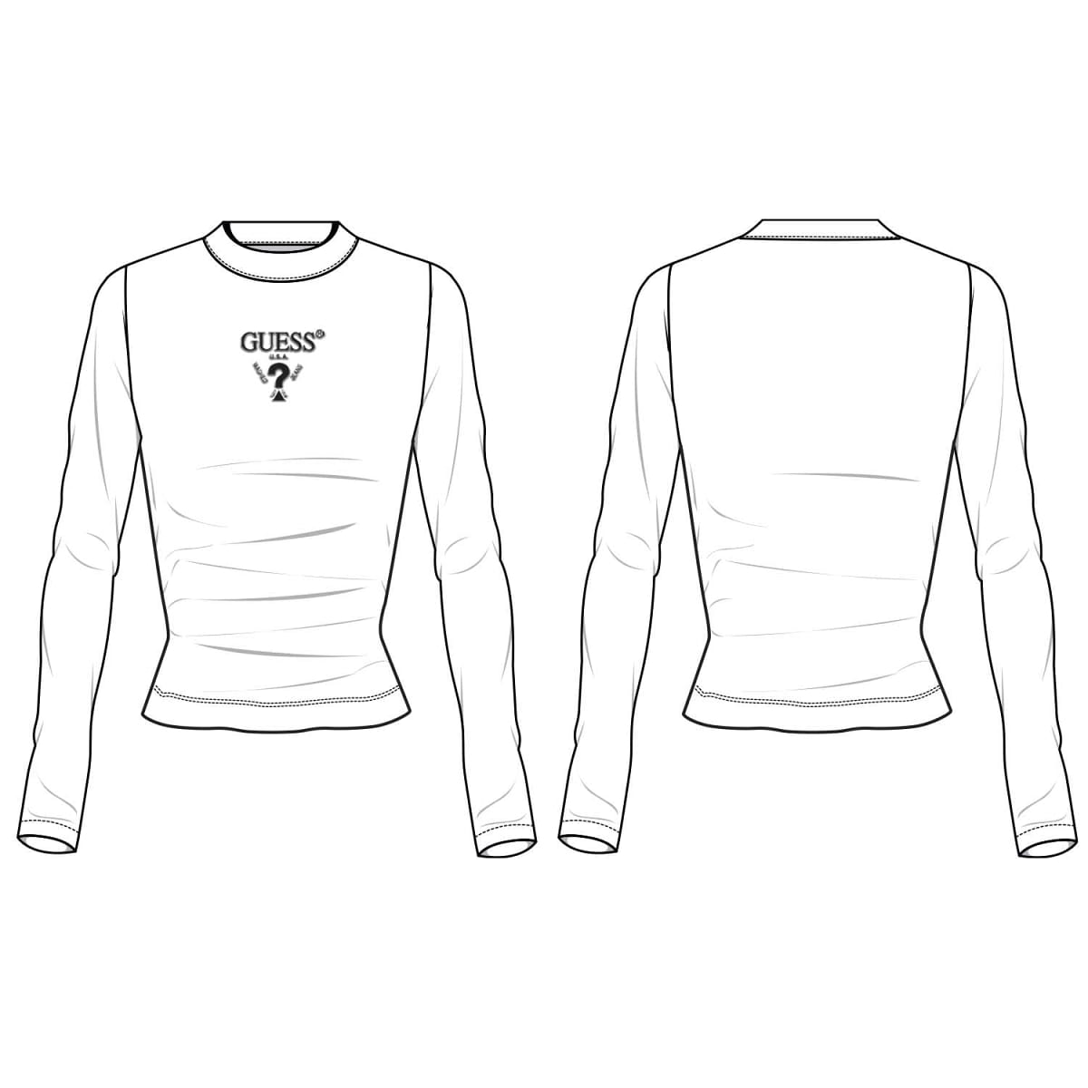 COLETTE LANGARMSHIRT