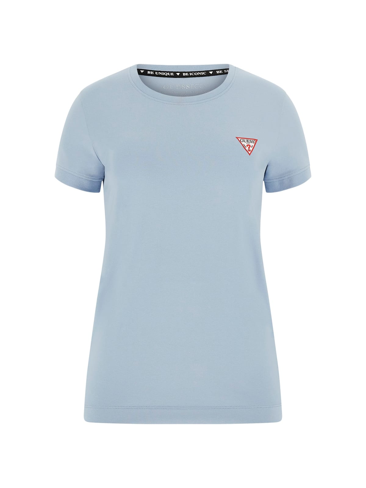 Mini triangle T-shirt with crew neckline