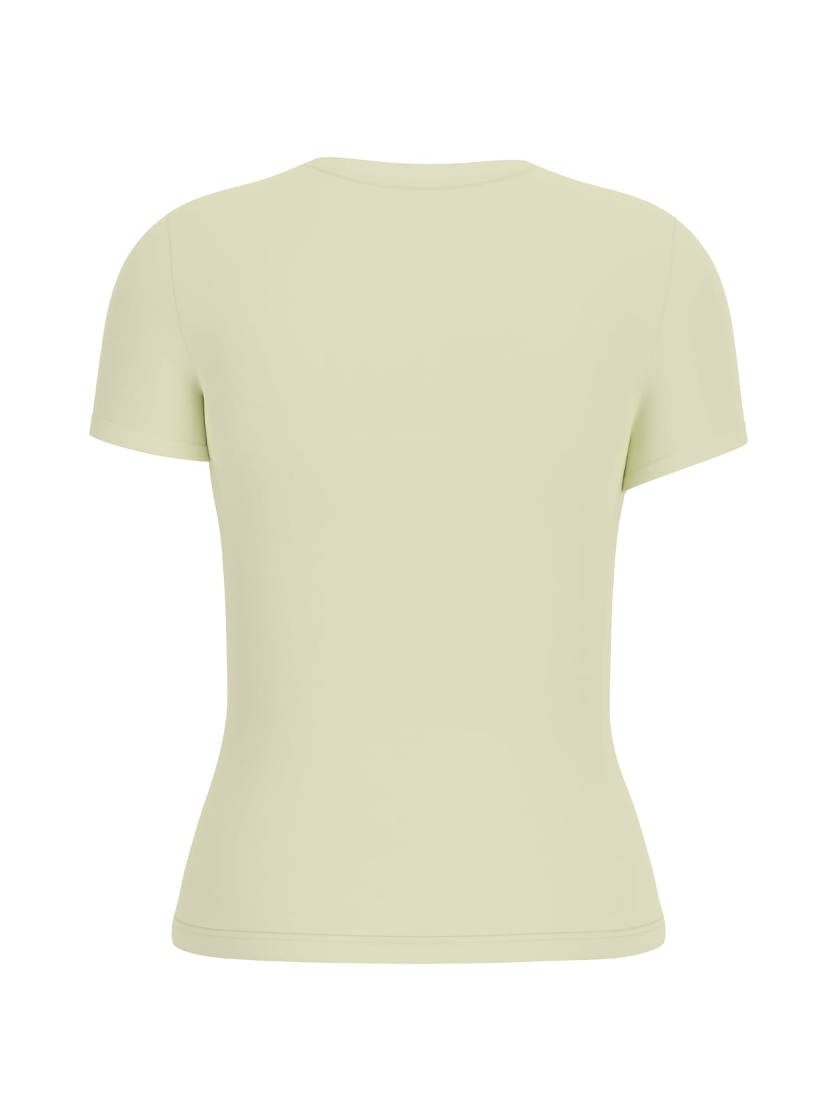 Mini triangle T-shirt with V-neckline