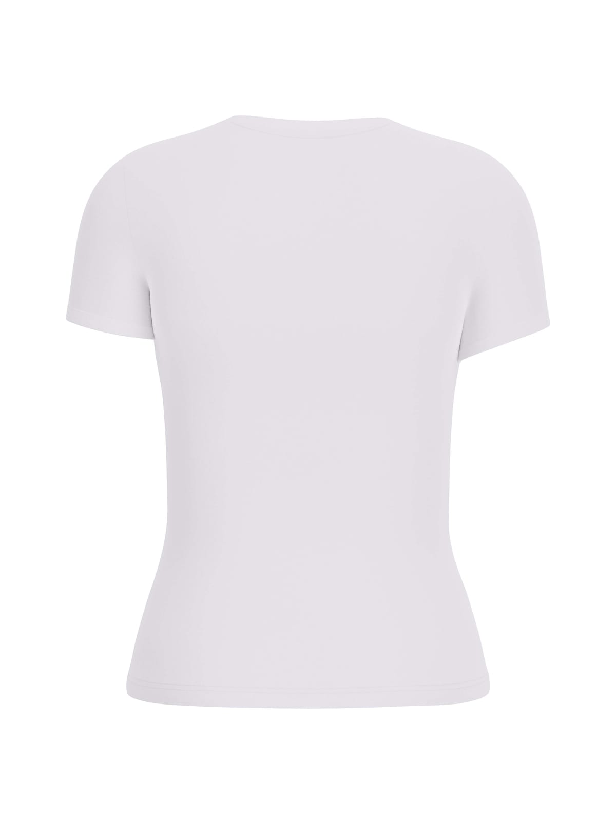 Mini triangle T-shirt with V-neckline