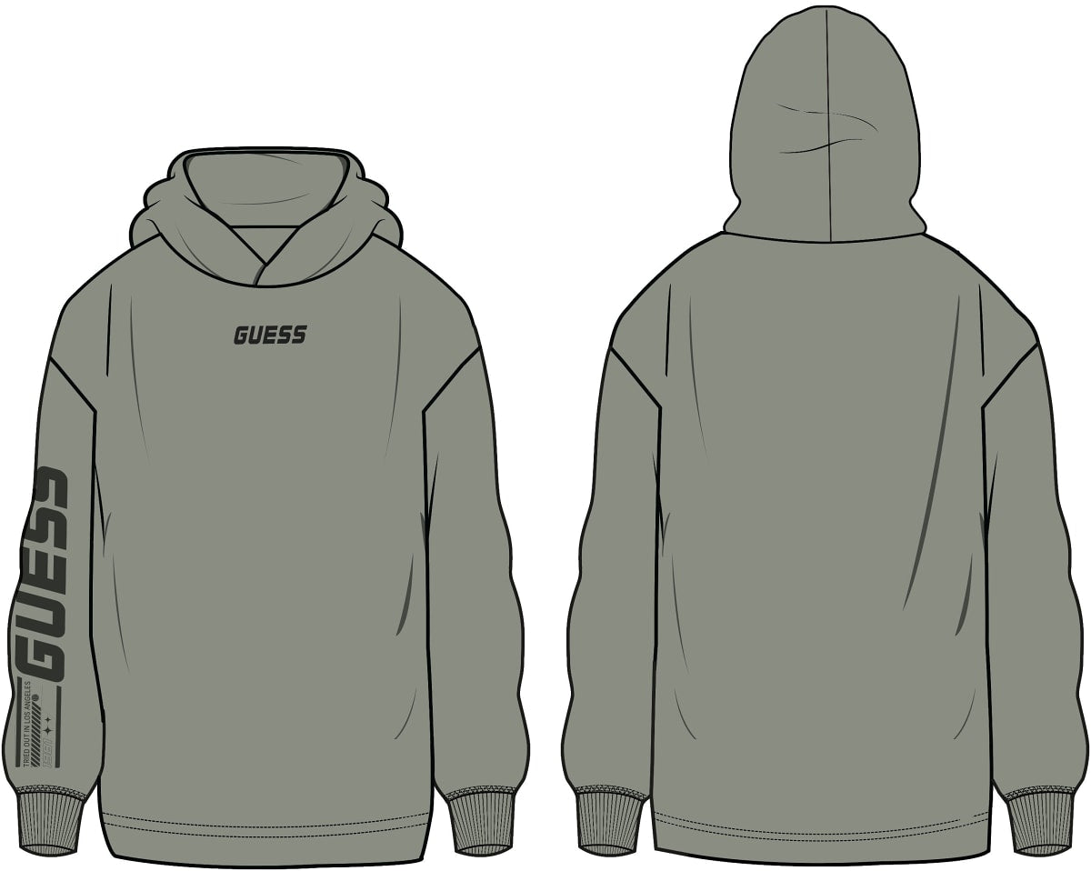 Dalim Over Kapuzensweatshirt