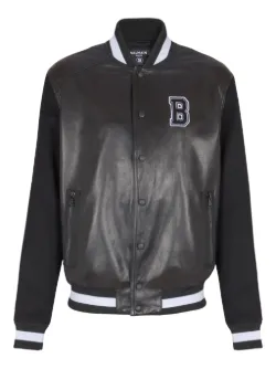 Bomberjacke aus Leder