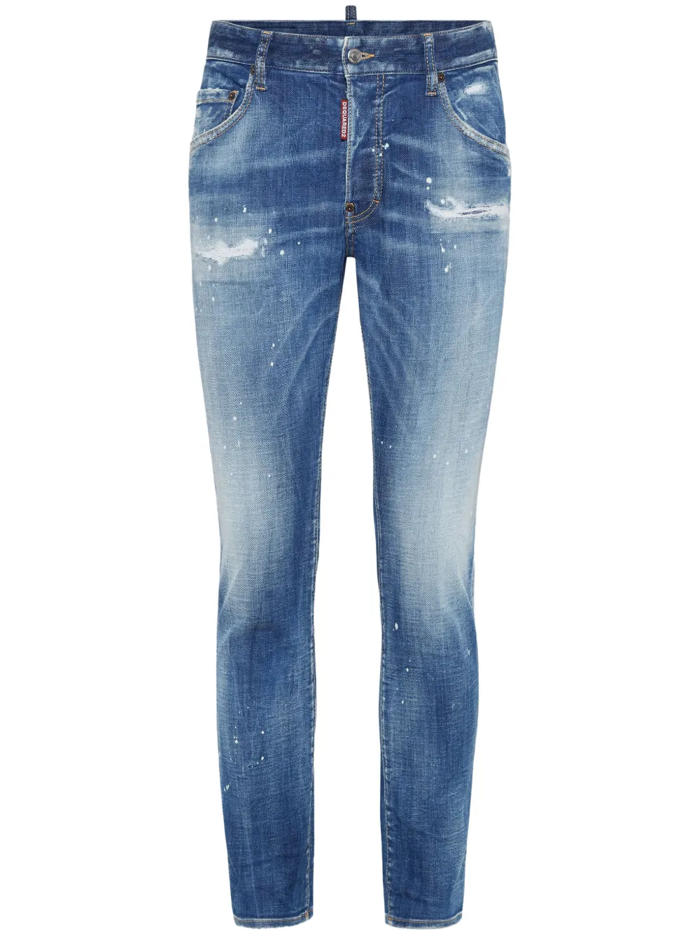 Tapered-Hose im Distressed-Look
