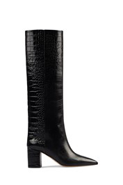 Boots with embossing