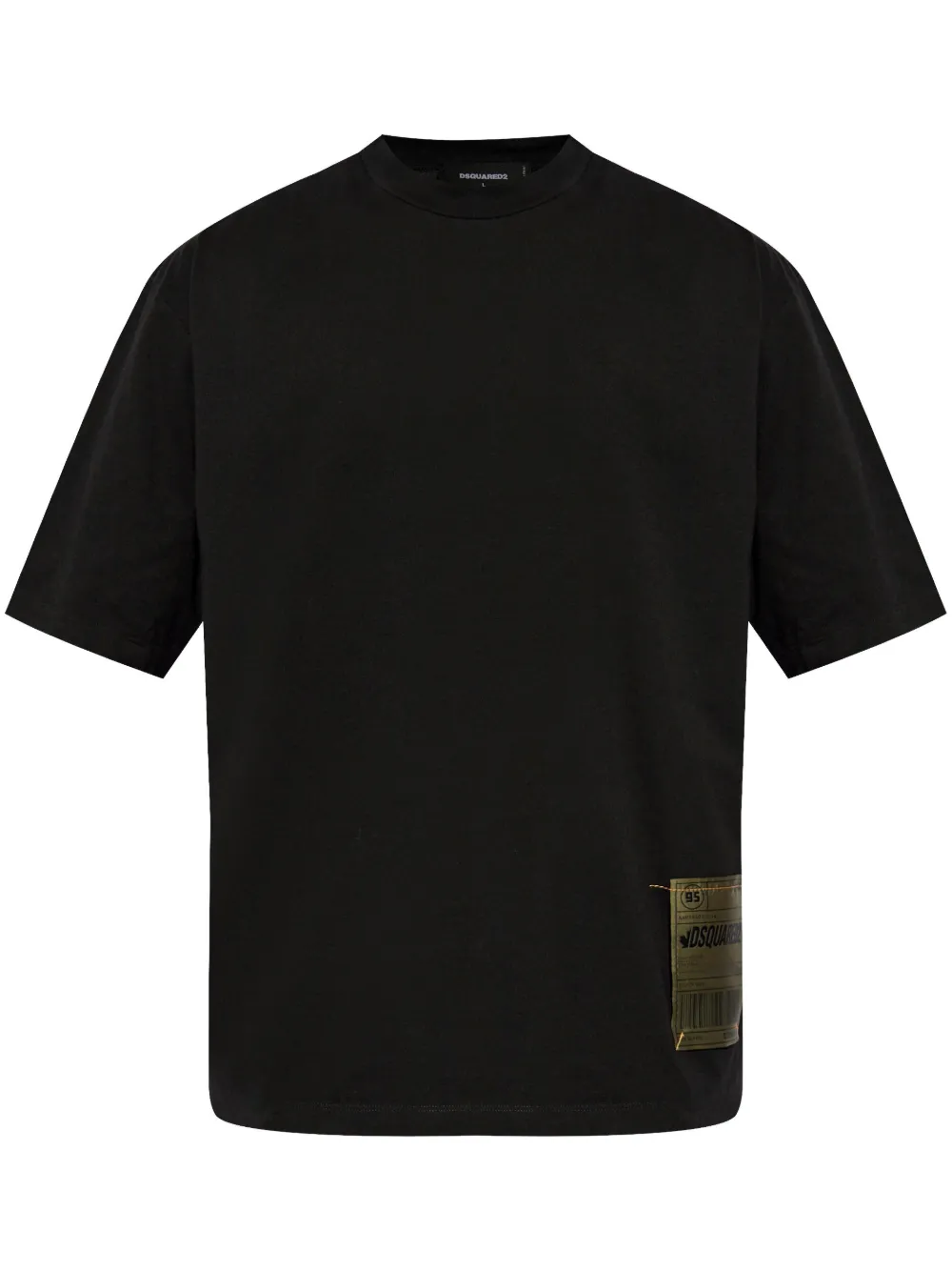 T-Shirt mit Logo-Applikation