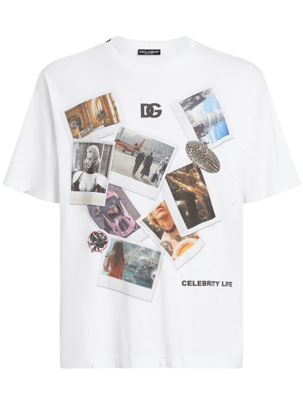 T-Shirt mit Foto-Print