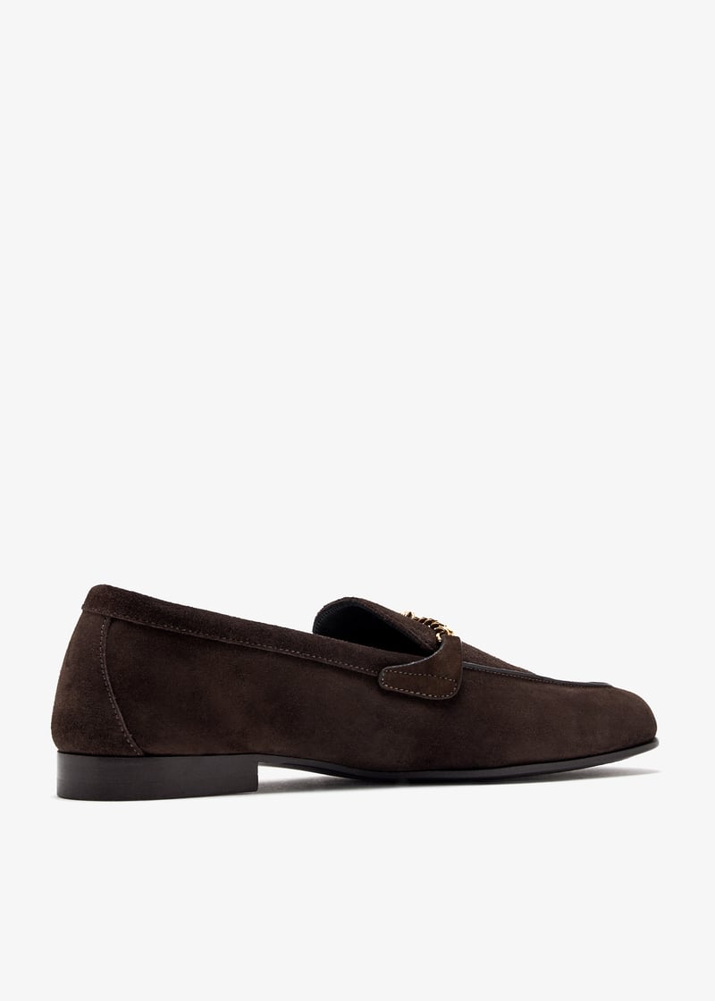 Medusa suede slippers