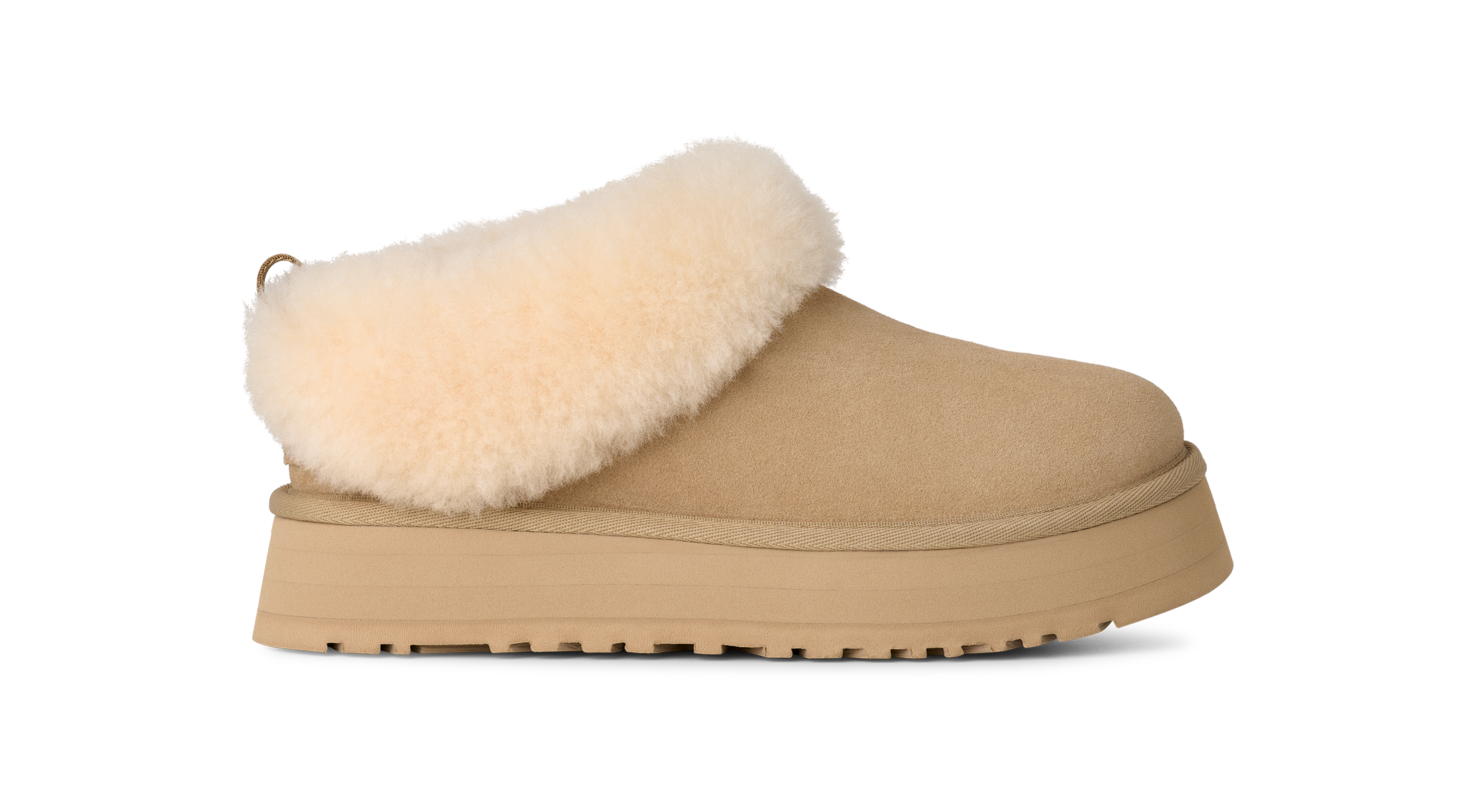 Flat Tazelle mules with platform