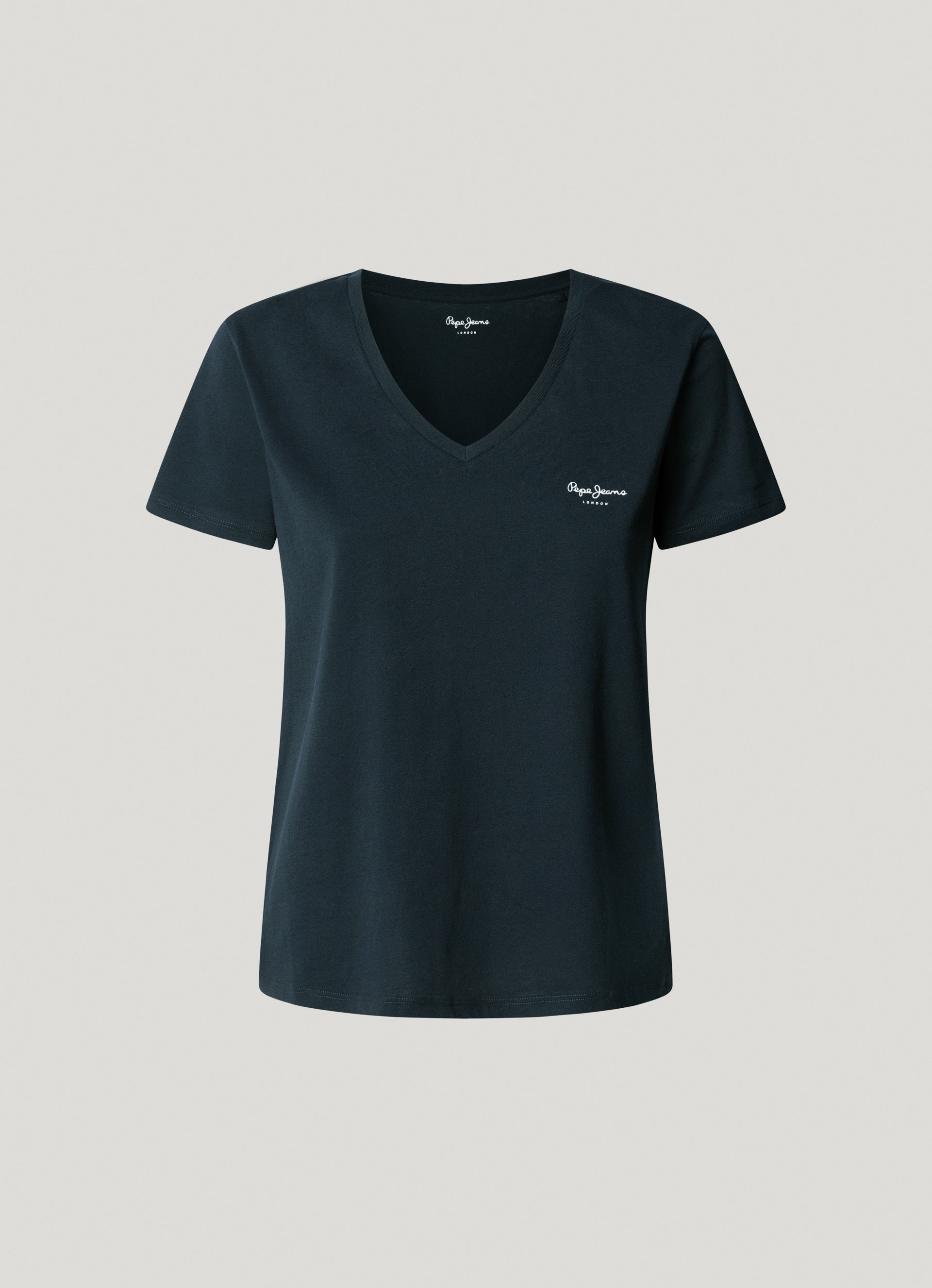 T-Shirt Macy mit V-Ausschnitt