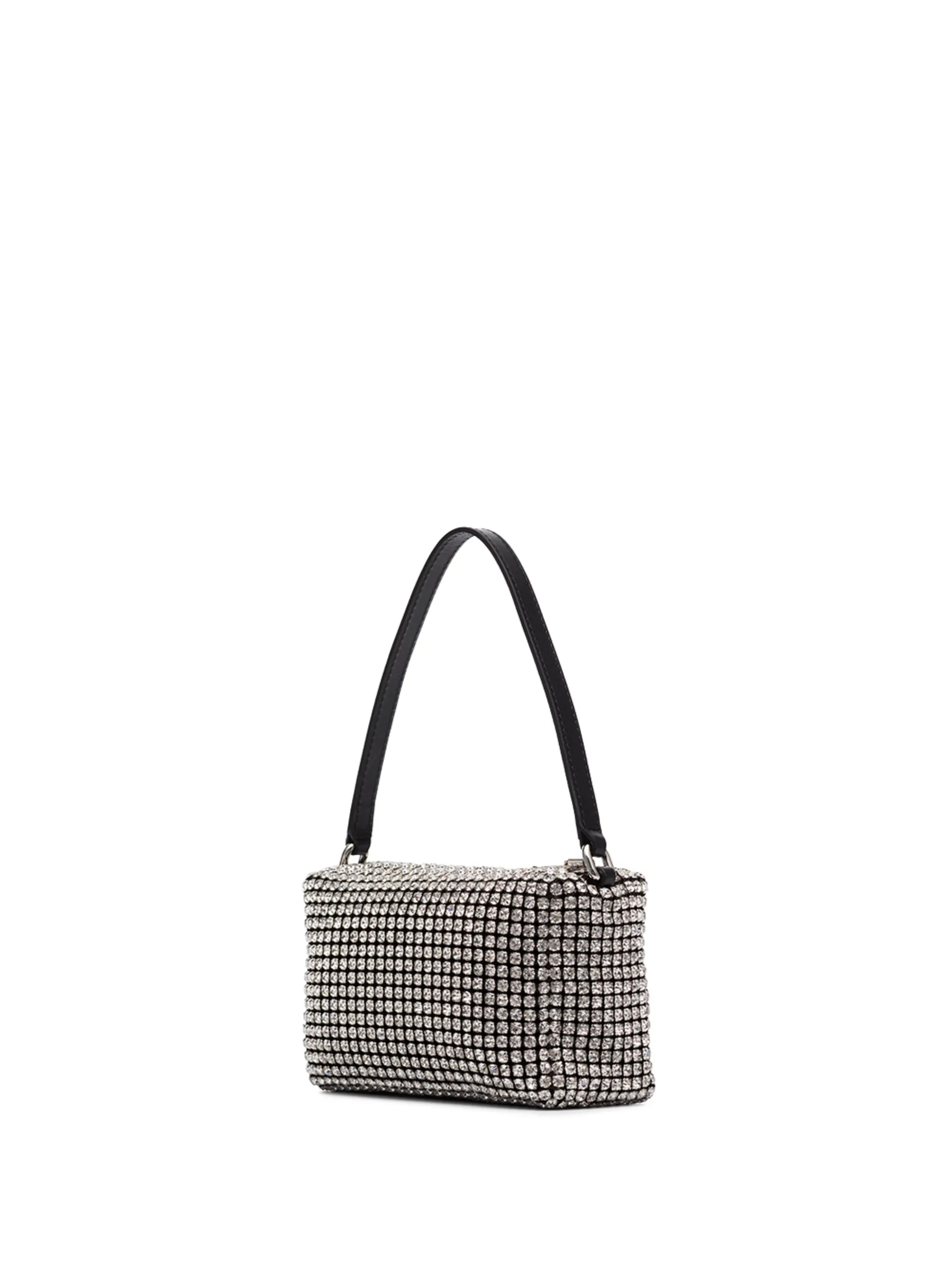 Wangloc Clutch mit Strass